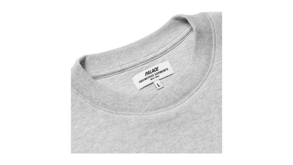 Palace Engineered Garments Crew Grey Marl