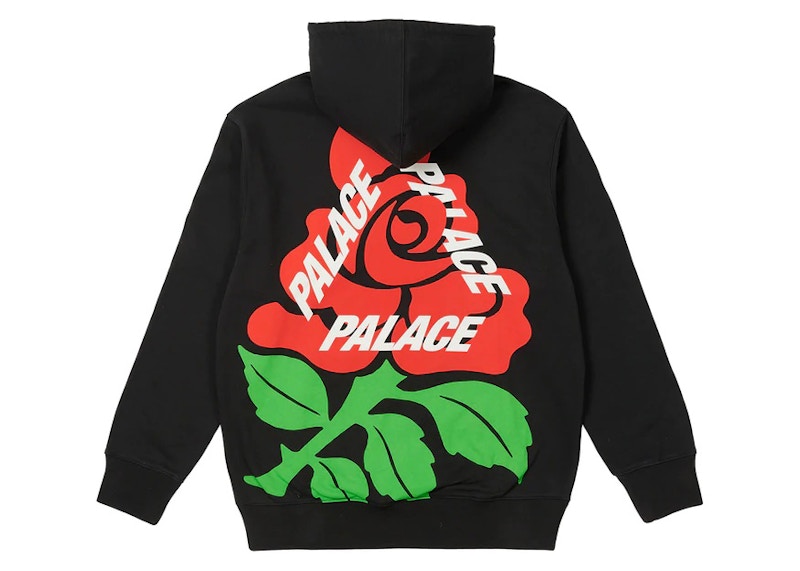 Palace English Rose Hood Black