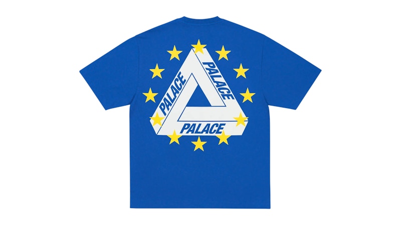 Palace Eu Tri T-Shirt Blue Berry