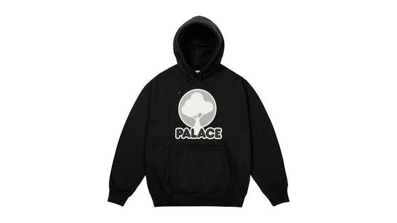 Palace Evergreen Hood Black
