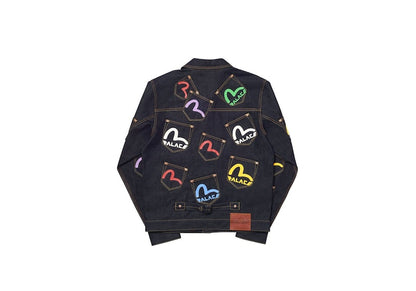 Palace Evisu Multi Pocket Jacket Indigo