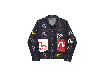 Palace Evisu Multi Pocket Jacket Indigo