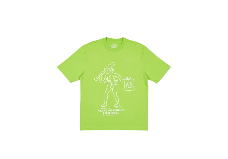 Palace Ewdorset T-shirt Lime Green/White