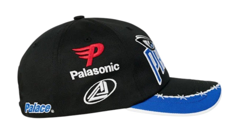 Palace Eyes 6-Panel Black