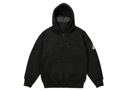 Palace Facemask Thermal Hood (FW23) Black