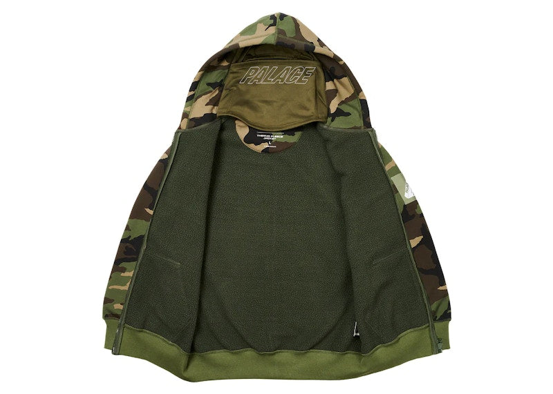 Palace Facemask Thermal Hood (FW23) Camo