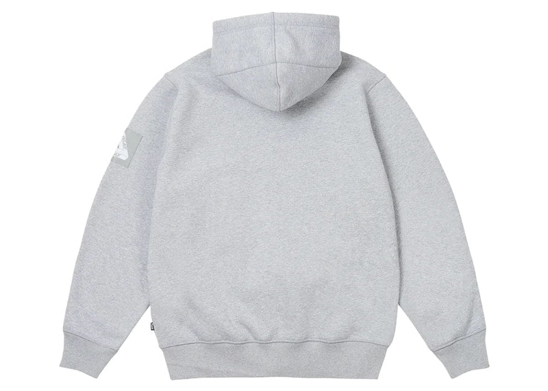 Palace Facemask Thermal Hood (FW23) Grey Marl