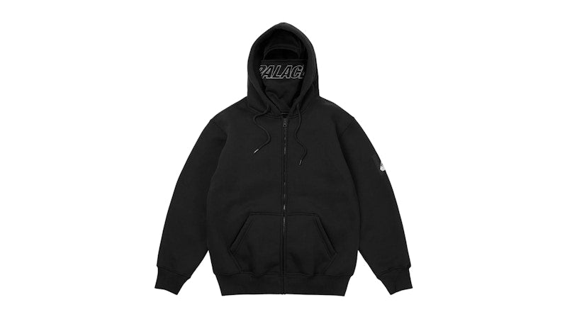 Palace Facemask Thermal Hood (SS25) Black