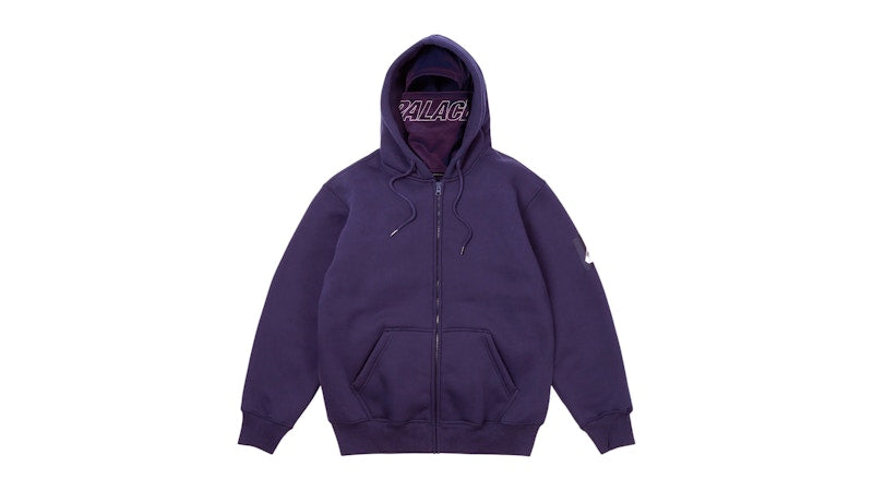 Palace Facemask Thermal Hood (SS25) Dark Purple