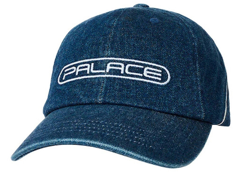 Palace Fader Denim 6-Panel Stone Wash