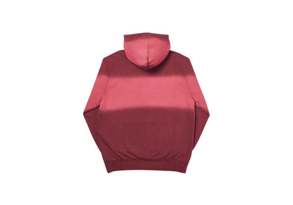 Palace Fader Dip Dye Hood Red