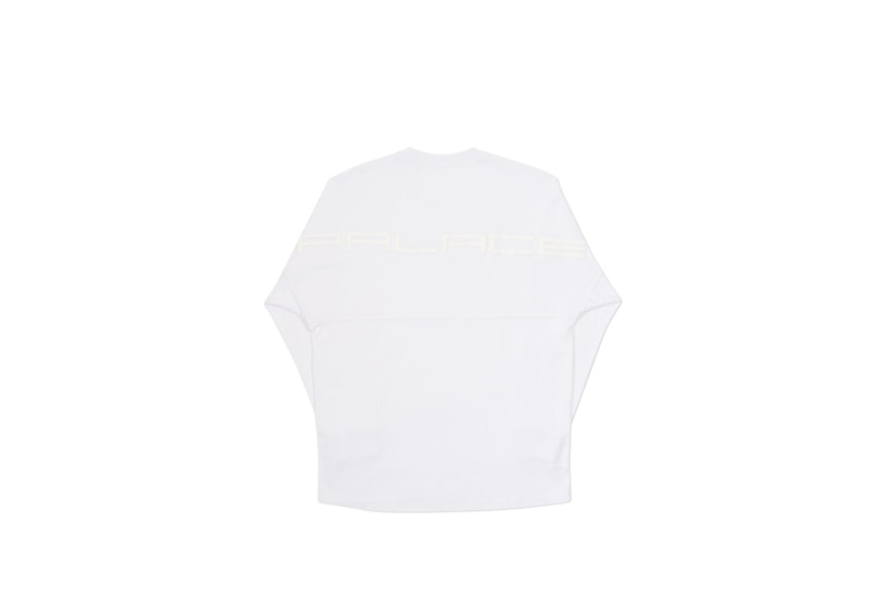 Palace Fader Font Longsleeve White