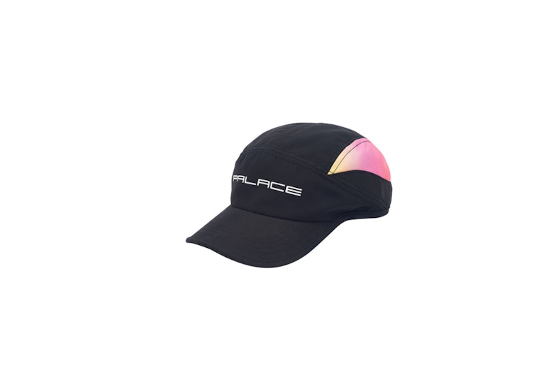 Palace Fader Running Hat Shell Black