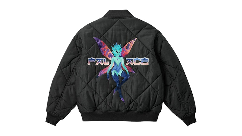 Palace Fairy Bomber Jacket Black