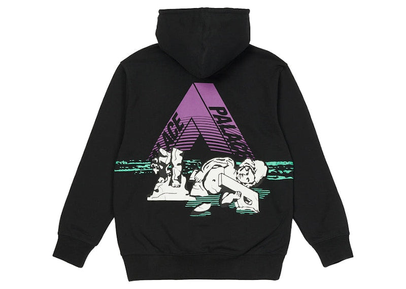 Palace Fallen City Hood Black