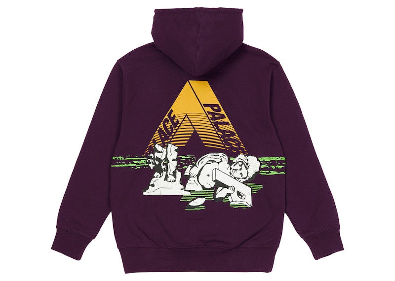Palace Fallen City Hood Purple