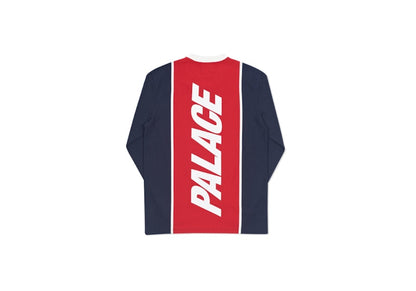 Palace Fast Stripe Crew Navy/Red