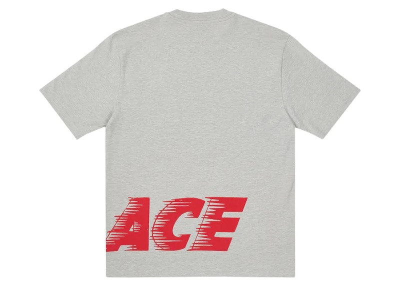 Palace Fast Wrap T-shirt Grey Marl