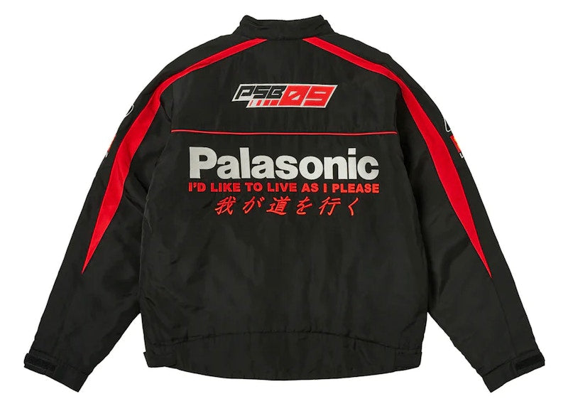 Palace Faster Jacket Black/Red