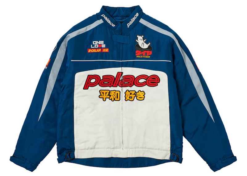 Palace Faster Jacket Navy/White