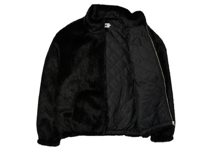 Palace Faux Fur Jacket Black