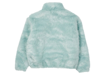 Palace Faux Fur Jacket Icey Blue