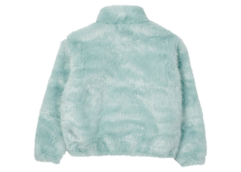 Palace Faux Fur Jacket Icey Blue