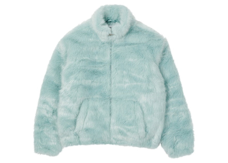 Palace Faux Fur Jacket Icey Blue