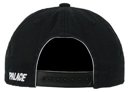 Palace Faux Leather Bunning Man Snapback Black