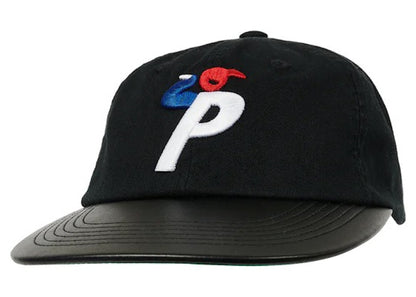 Palace Faux Leather Bunning Man Snapback Black