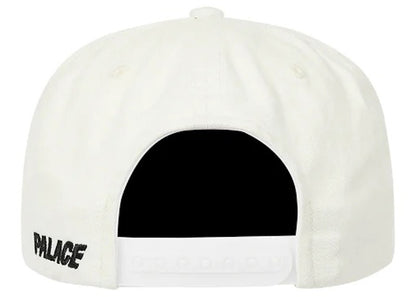 Palace Faux Leather Bunning Man Snapback White