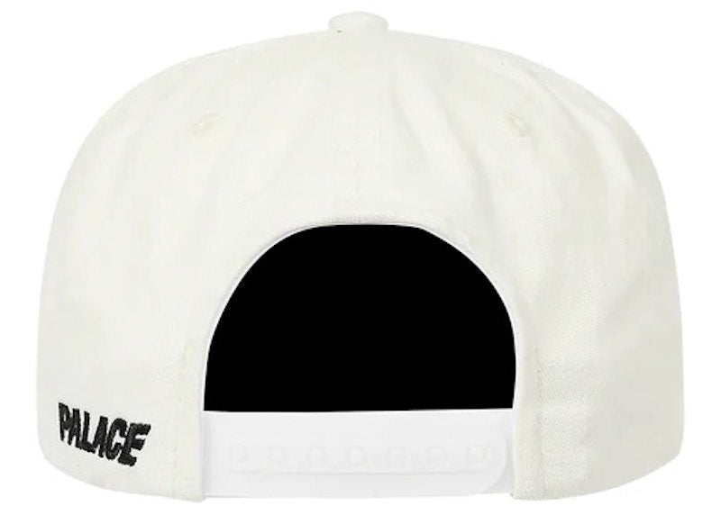 Palace Faux Leather Bunning Man Snapback White