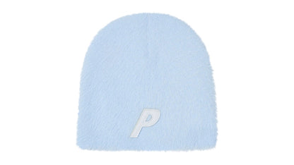 Palace Faux Mohair P Nein Cuff Beanie Skyline Blue