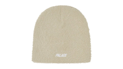 Palace Faux Mohair P Nein Cuff Beanie Stoney Grey
