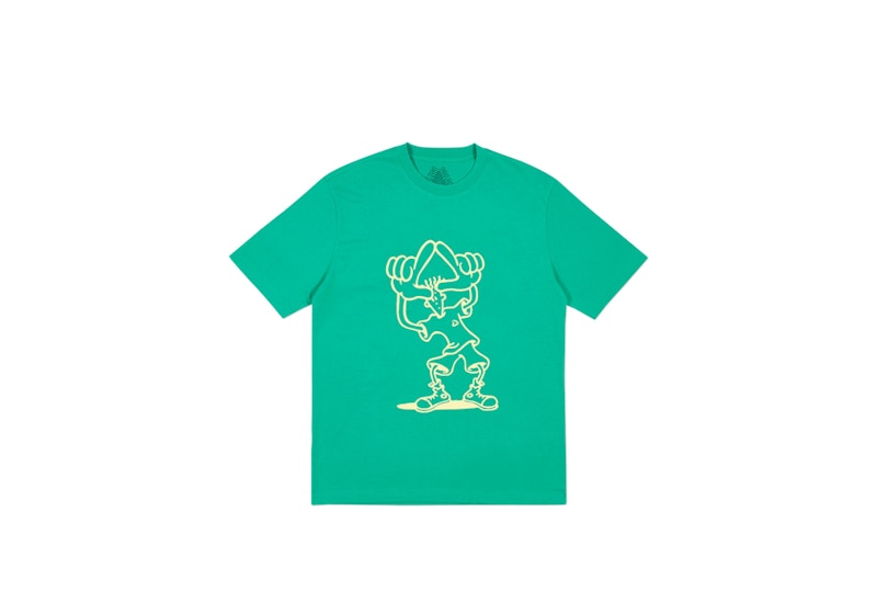 Palace Fizzy T-shirt Pool Green