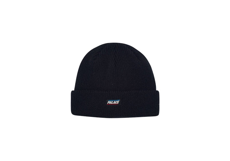 Palace Flag Label Beanie Black