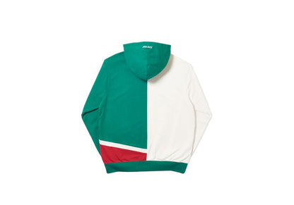 Palace Flaggo Zip Hood White/Green/Red