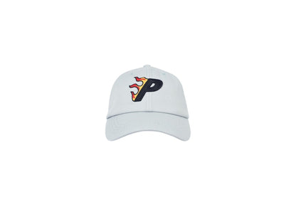 Palace Flaming P 6-Panel Grey