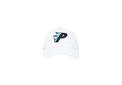 Palace Flaming P 6-Panel White