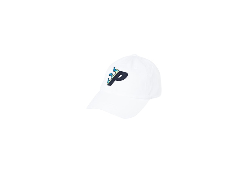 Palace Flaming P 6-Panel White
