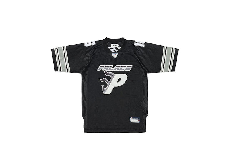 Palace Flaming P American Football Jersey Black