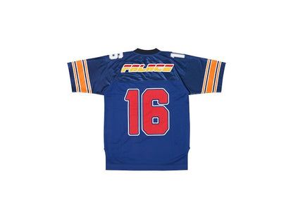 Palace Flaming P American Football Jersey Blue