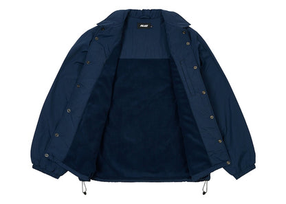 Palace Fleece Lined Coach Jacket Navy