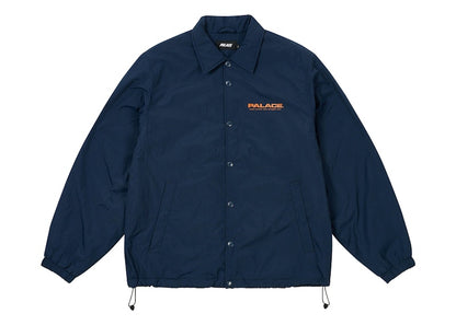Palace Fleece Lined Coach Jacket Navy