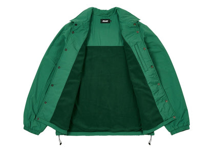 Palace Fleece Lined Coach Jacket Racey Green