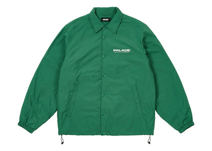 Palace Fleece Lined Coach Jacket Racey Green