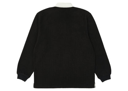 Palace Fleece Rugby Black