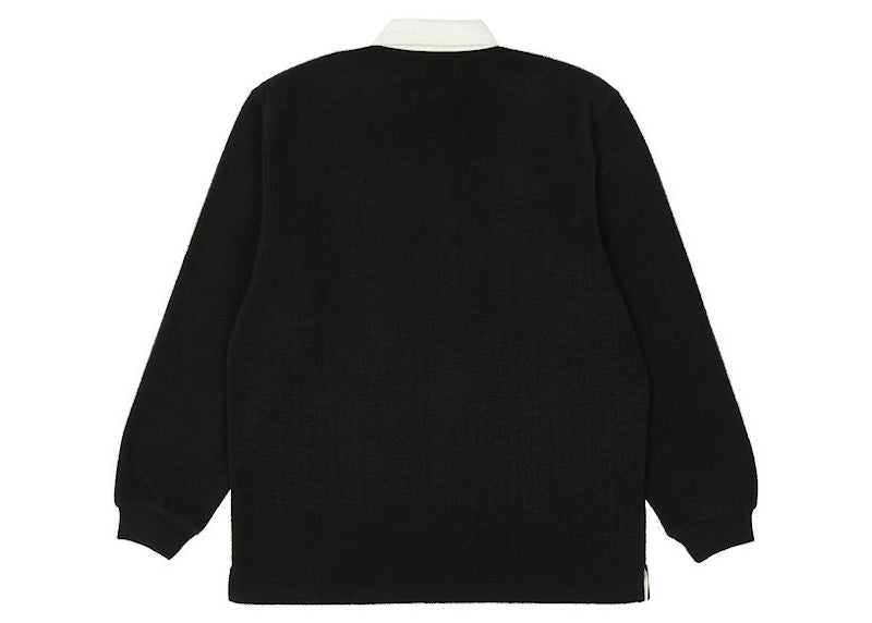 Palace Fleece Rugby Black