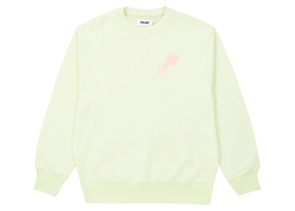 Palace Fleece Tri-Ferg Crew Mojito