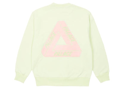Palace Fleece Tri-Ferg Crew Mojito